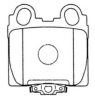 ASVA AKD-1421 Brake Pad Set, disc brake